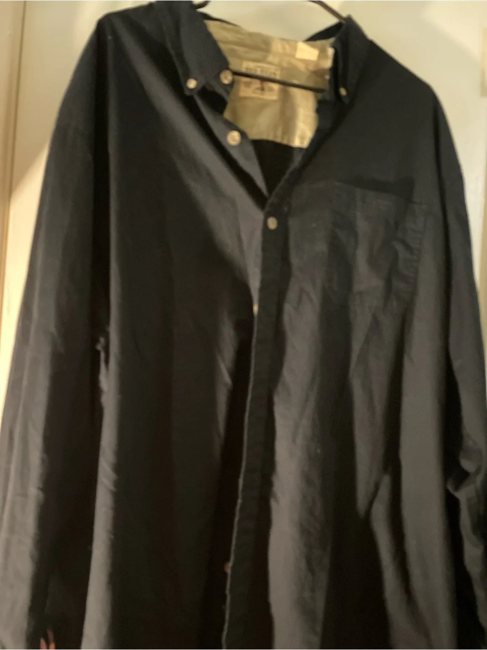 Ralph Lauren Men’s Dark Navy Button-Down Polo Shirt